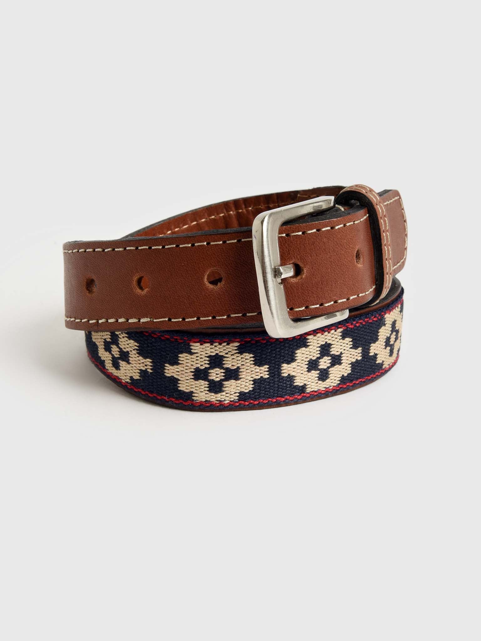 Santo Boys' Guarda Pampas Woven Belt - Saint Bernard