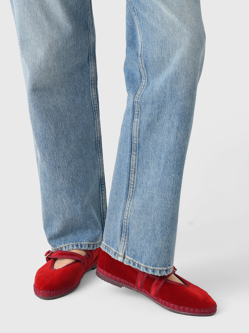 Flabelus Women's Claire Red Flat - Saint Bernard