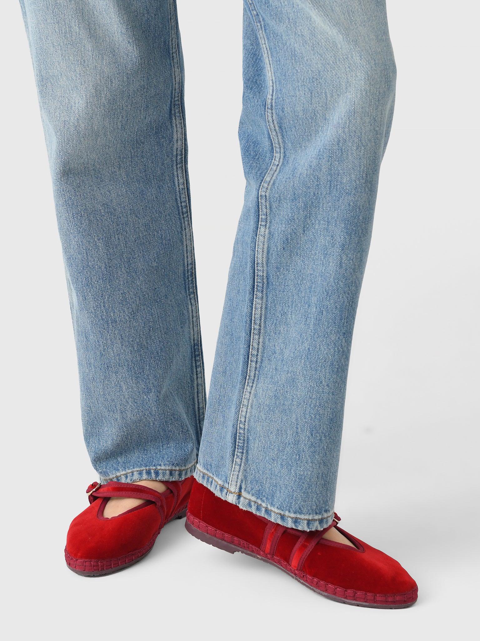 Flabelus Women's Claire Red Flat - Saint Bernard