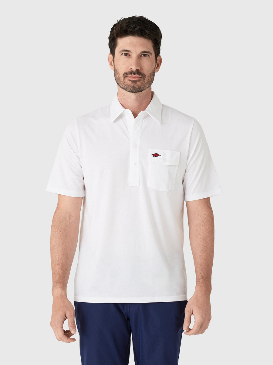 Criquet Men's University of Arkansas Performance Players Polo