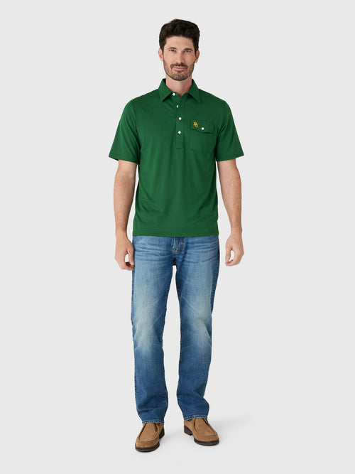 Criquet Men's Baylor University Coach's Performance Players Polo