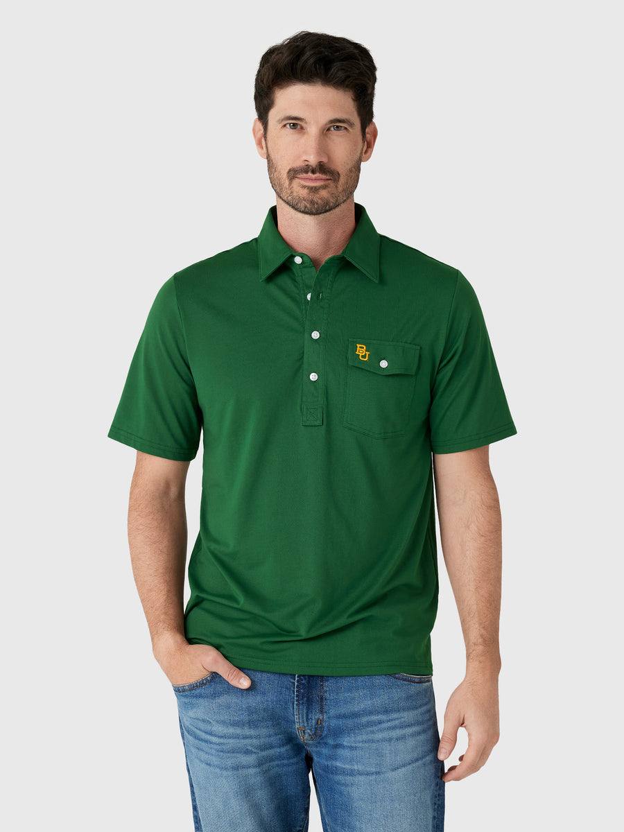 Criquet Men's Baylor University Coach's Performance Players Polo