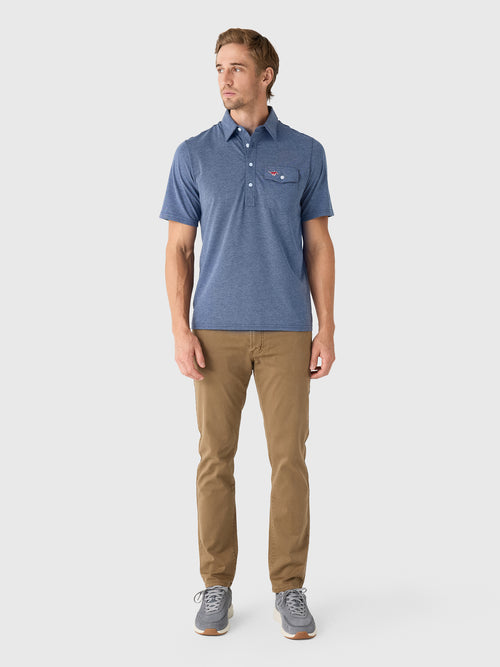Criquet Men's Southern Methodist University Performance Players Polo