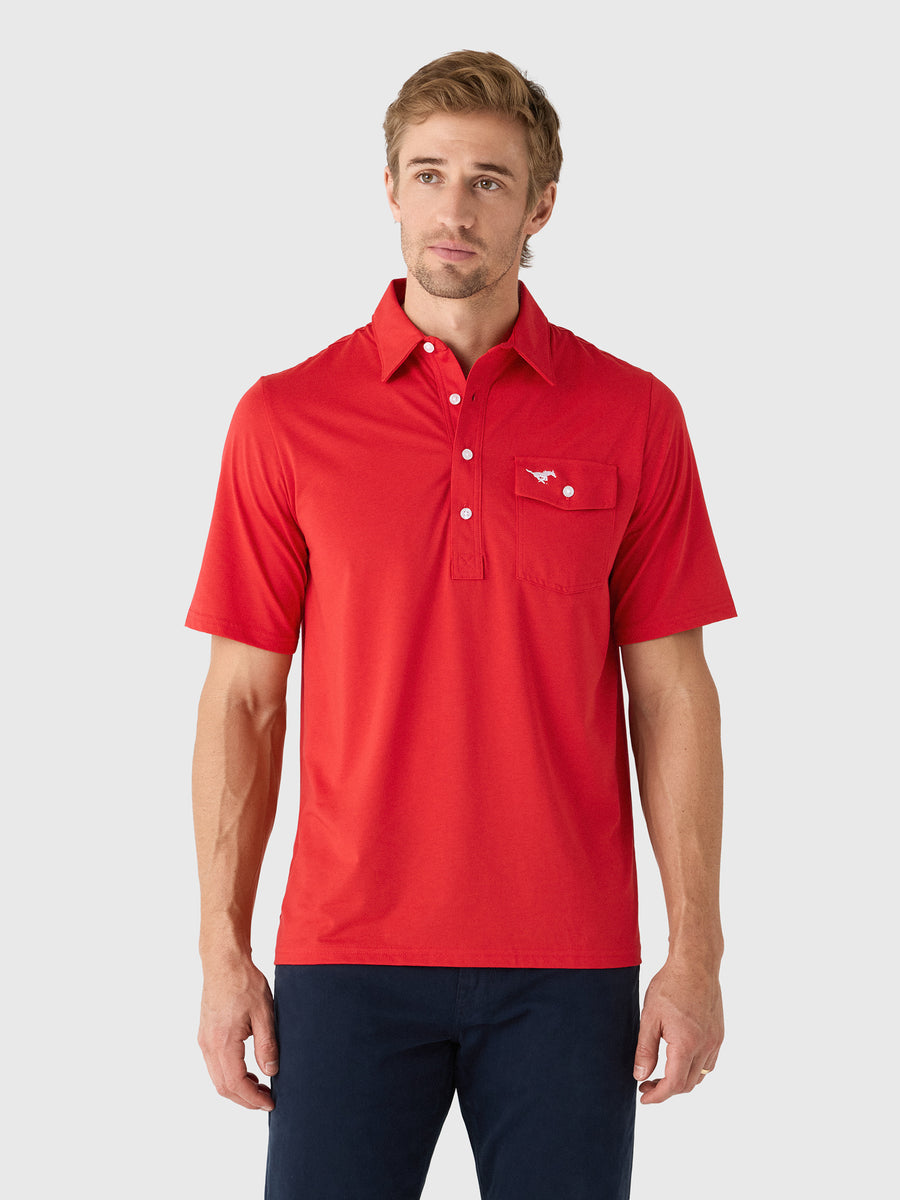 Criquet Men's Southern Methodist University Performance Players Polo