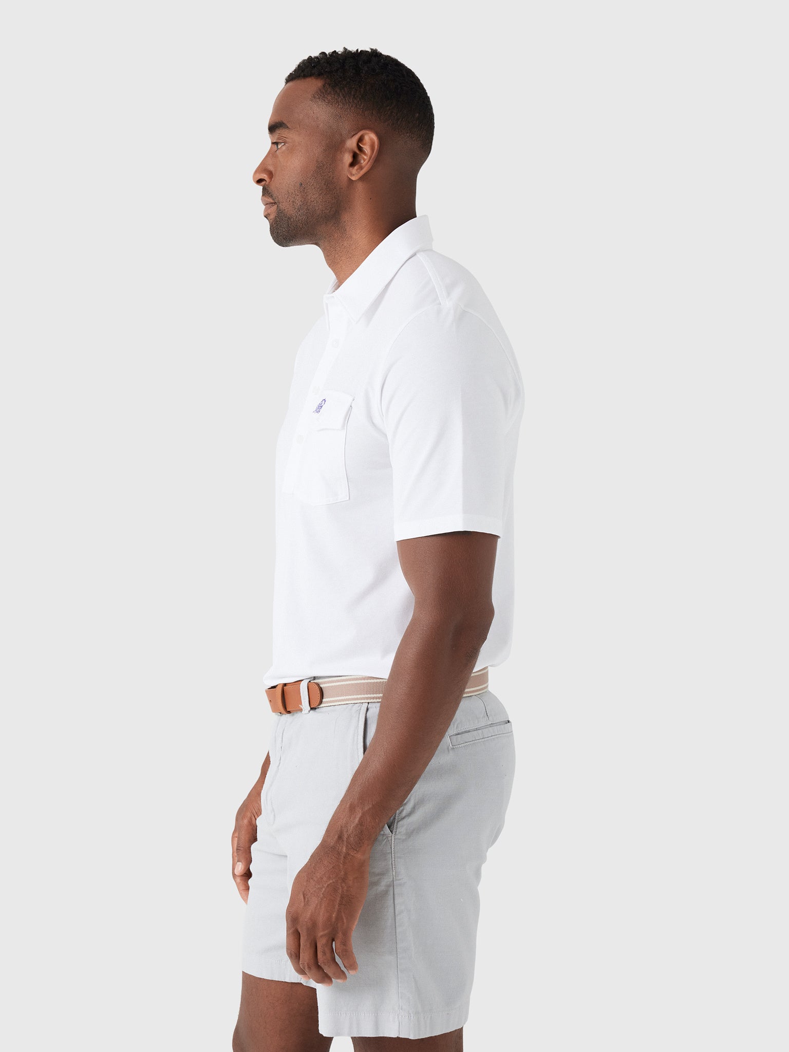Criquet Men's Texas Christian University Coach's Performance Players Polo - Saint Bernard