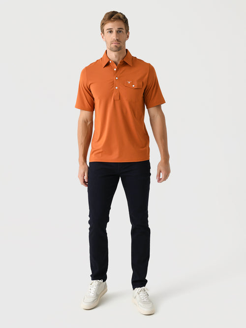 Criquet Men's University of Texas Coach's Performance Players Polo
