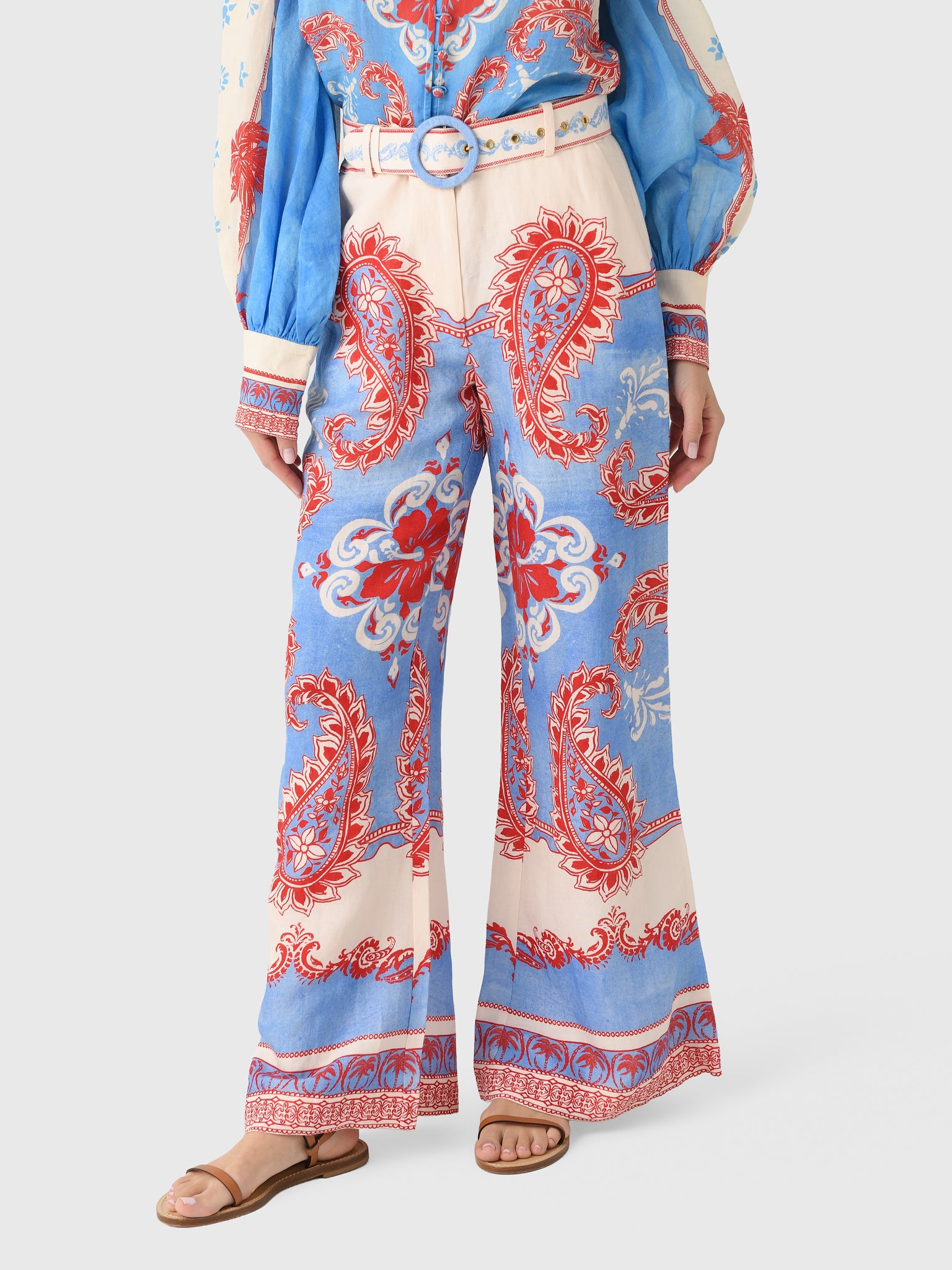 Kate Ford Women's Clivia Flare Pant - Saint Bernard