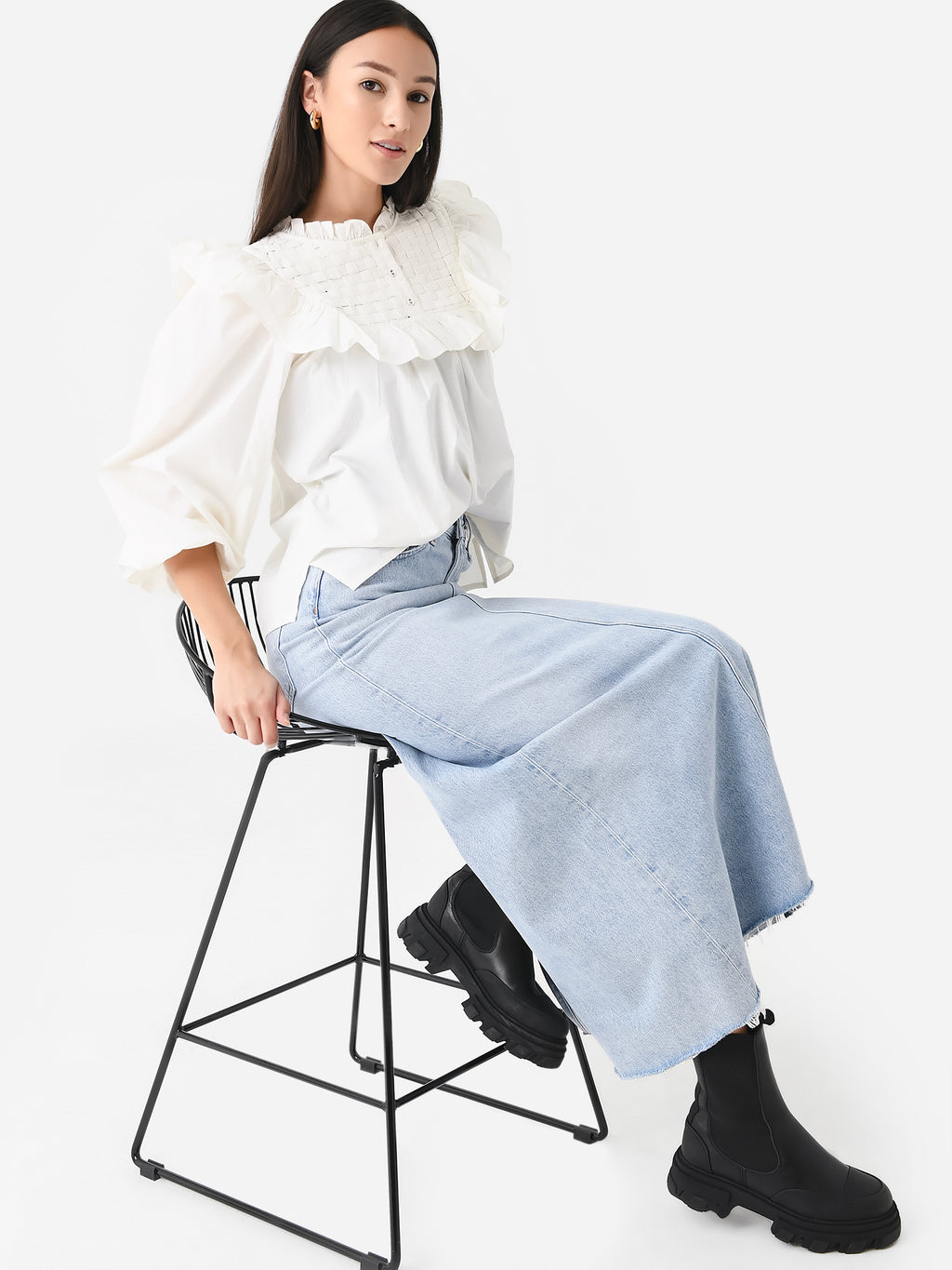 Cleobella Women's Vivienne Blouse - Saint Bernard