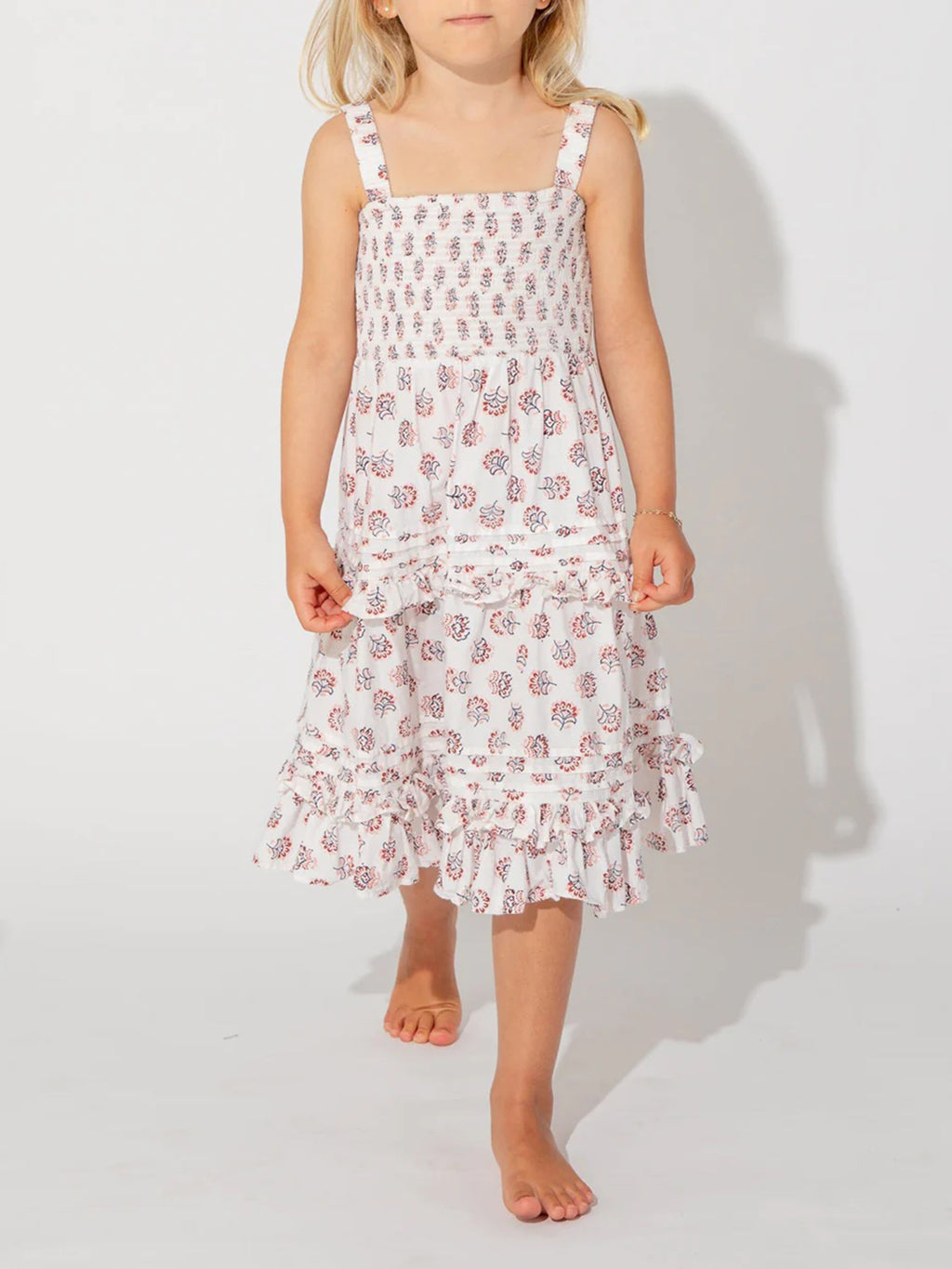 Cleobella Girls' Littles Abigail Dress - Saint Bernard