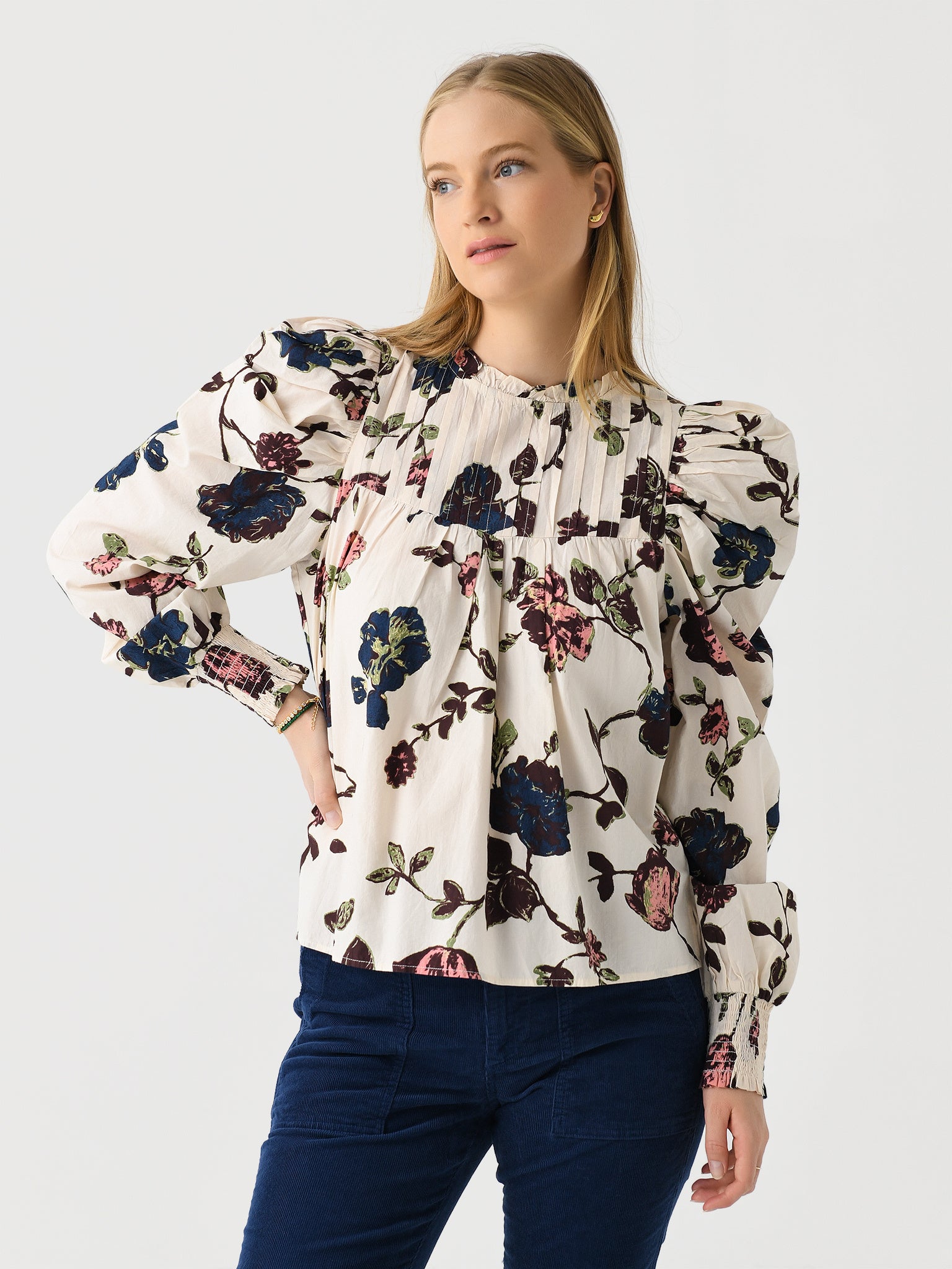 Cleobella Women's Irina Blouse - Saint Bernard