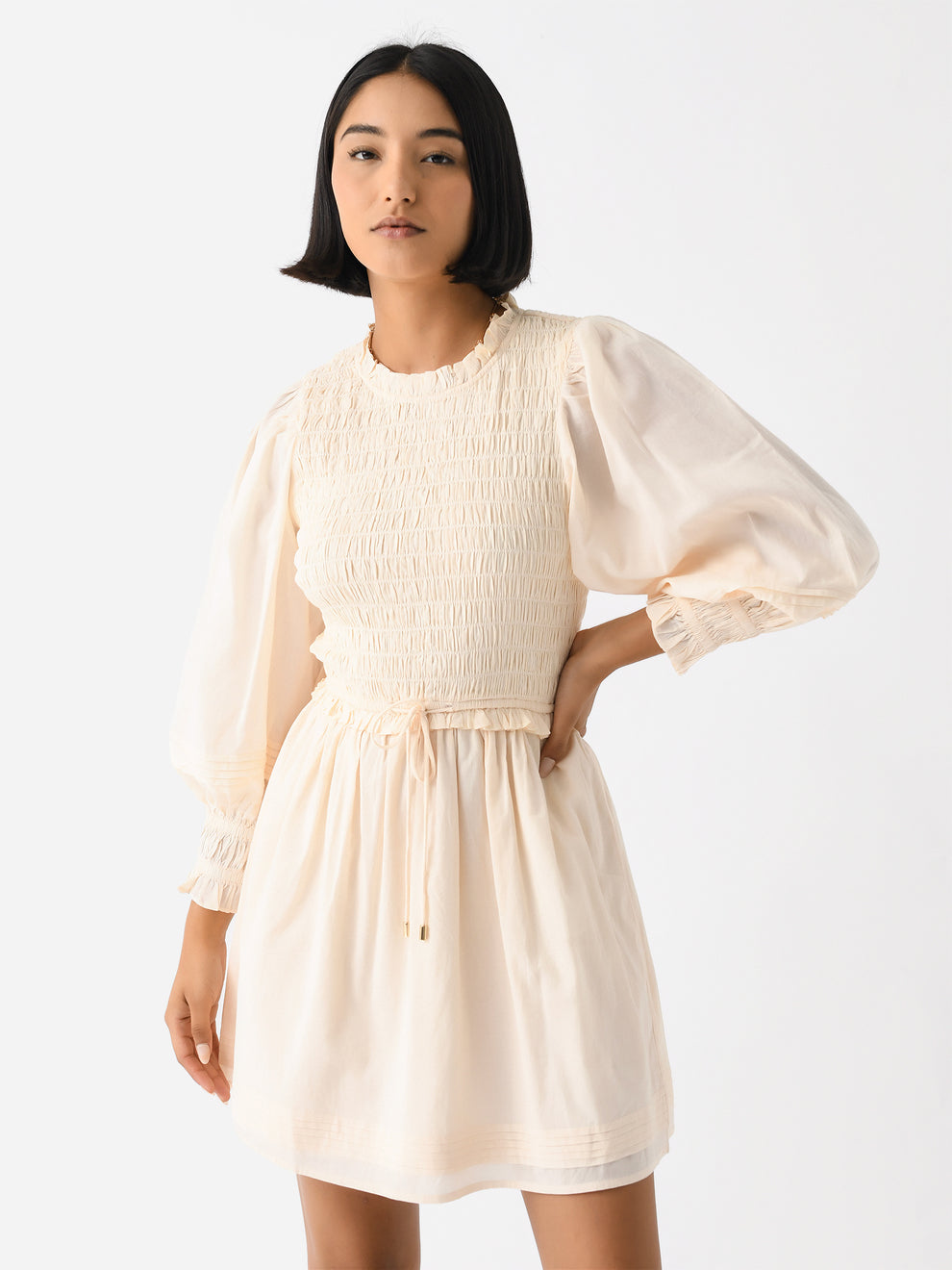 Cleobella Women's Brooke Mini Dress 248.00 Saint Bernard