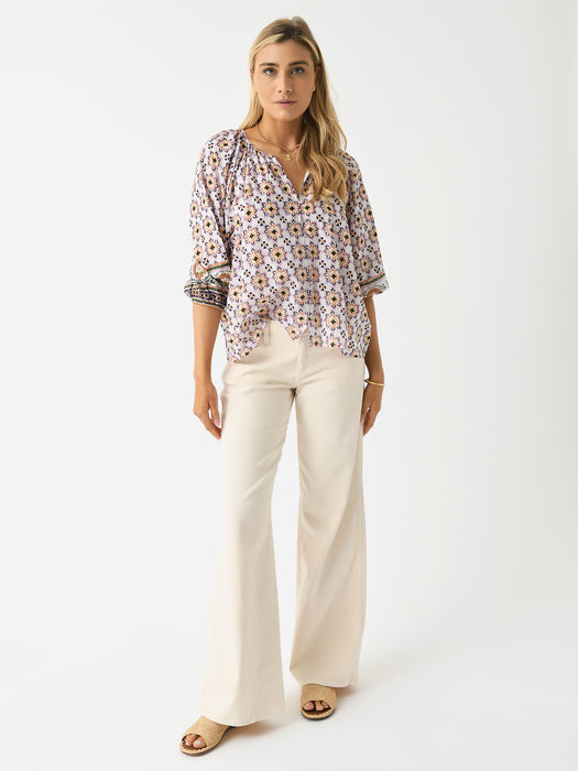 Cleobella Women's Ramona Blouse Saint Bernard
