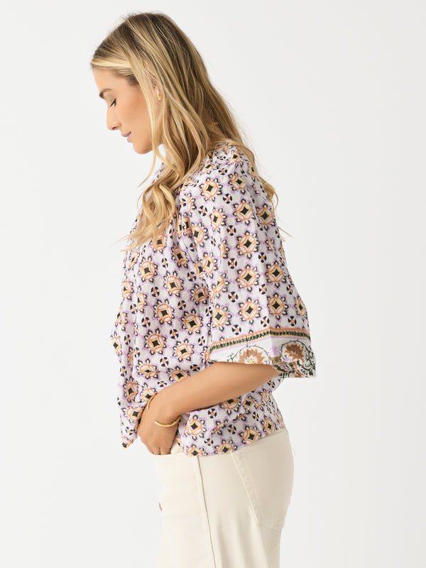 Cleobella Women's Ramona Blouse Saint Bernard