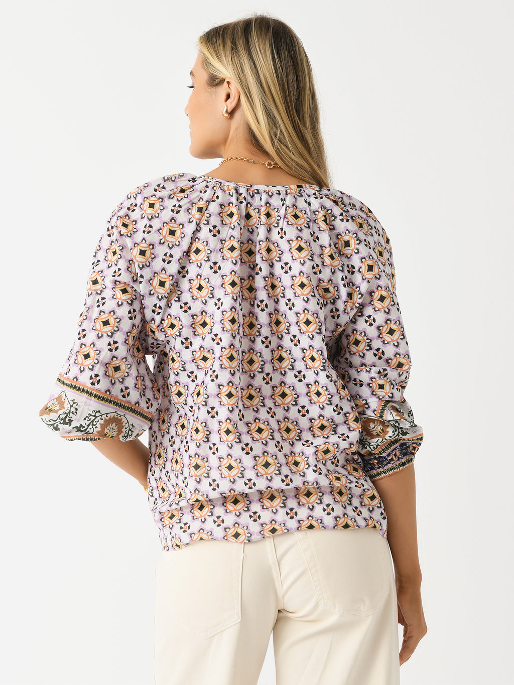 Cleobella Women's Ramona Blouse Saint Bernard
