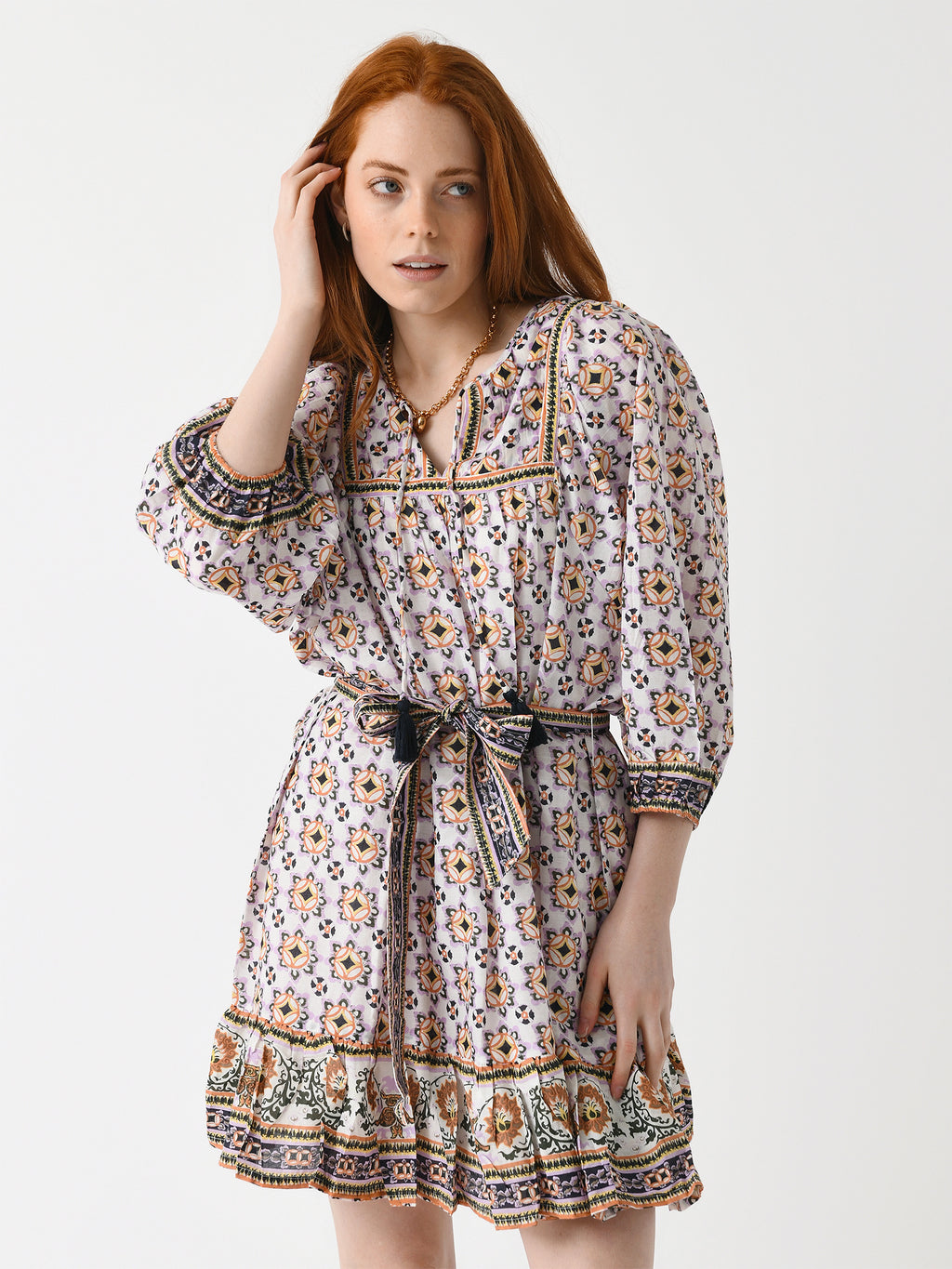 Cleobella Women's Giovanna Mini Dress - Saint Bernard