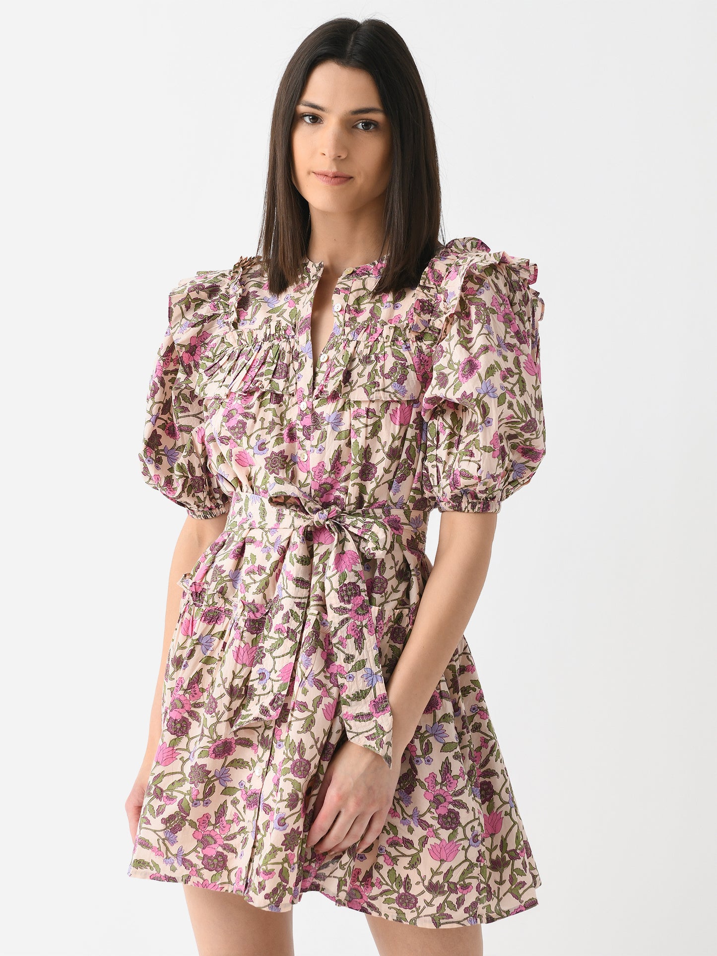 Cleobella Women's Willa Mini Dress - Saint Bernard