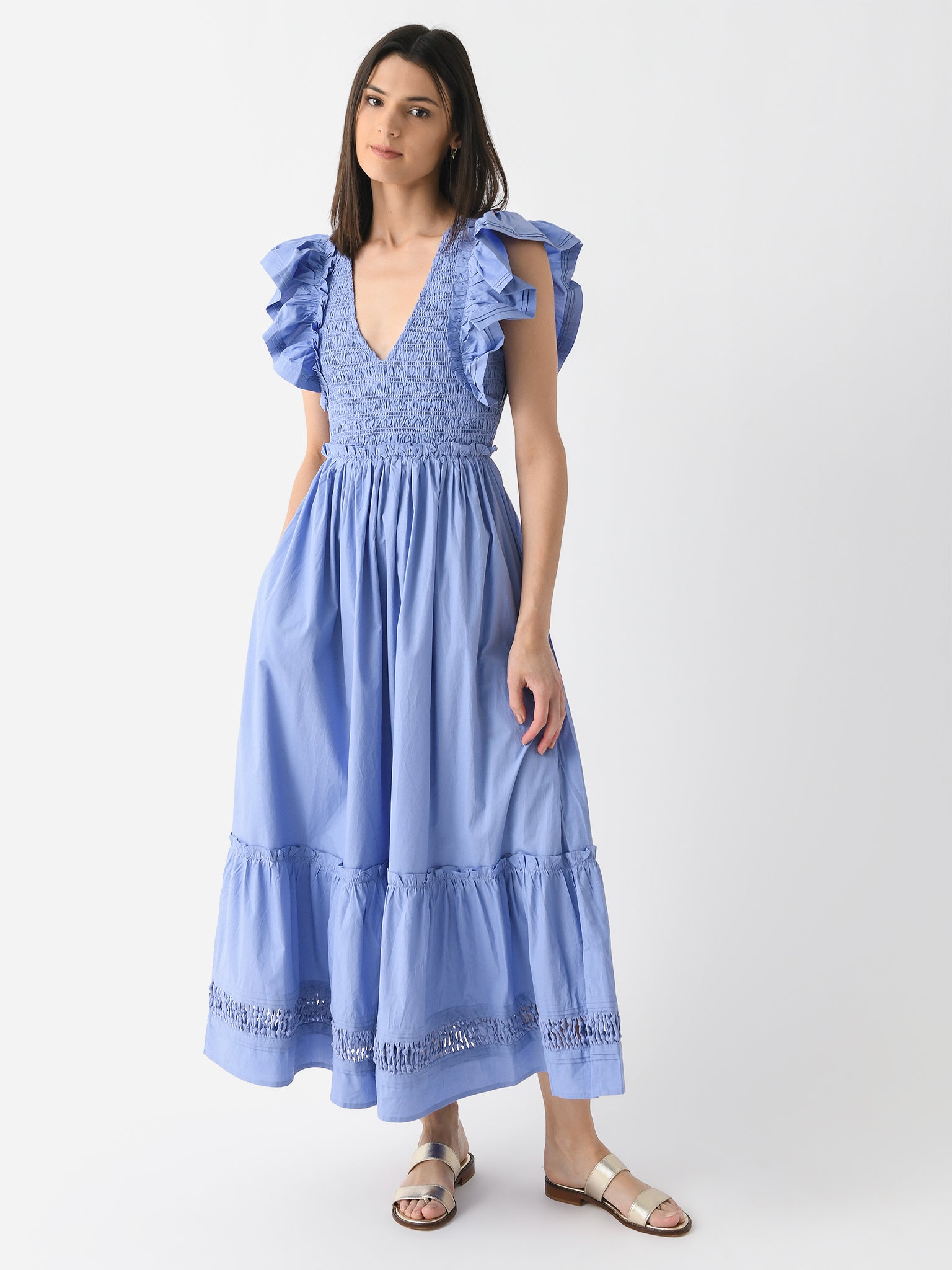 Cleobella Women's Gladys Ankle Dress - Saint Bernard