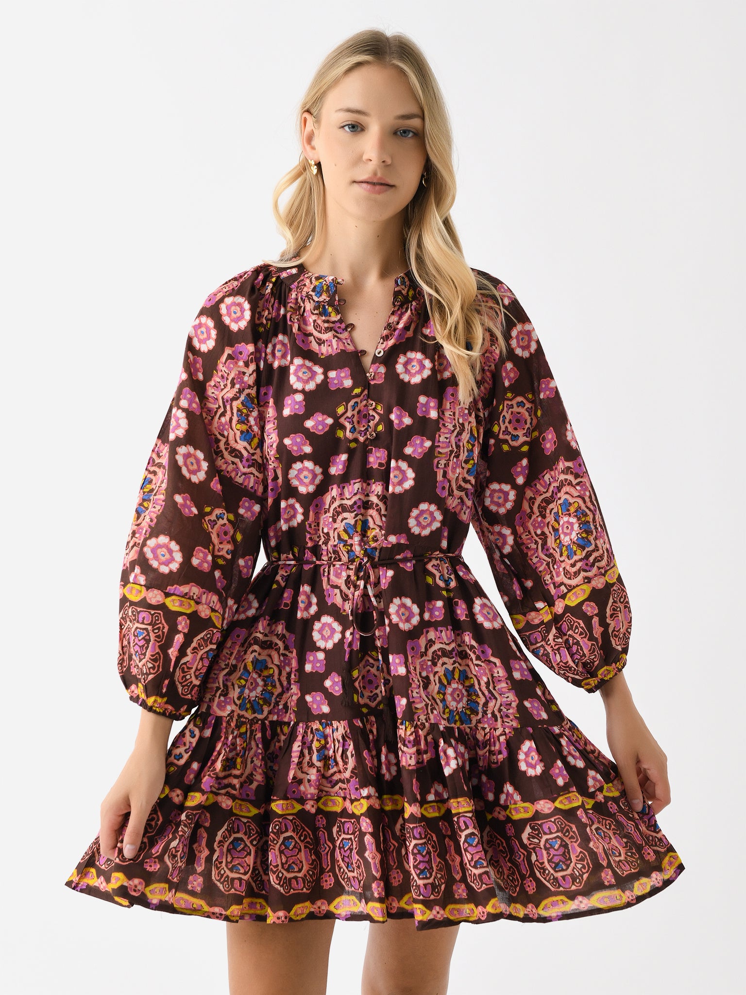 Cleobella Women's Eliva Mini Dress - Saint Bernard