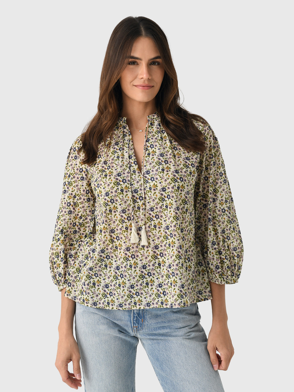 Cleobella Women's Belle Blouse - Saint Bernard