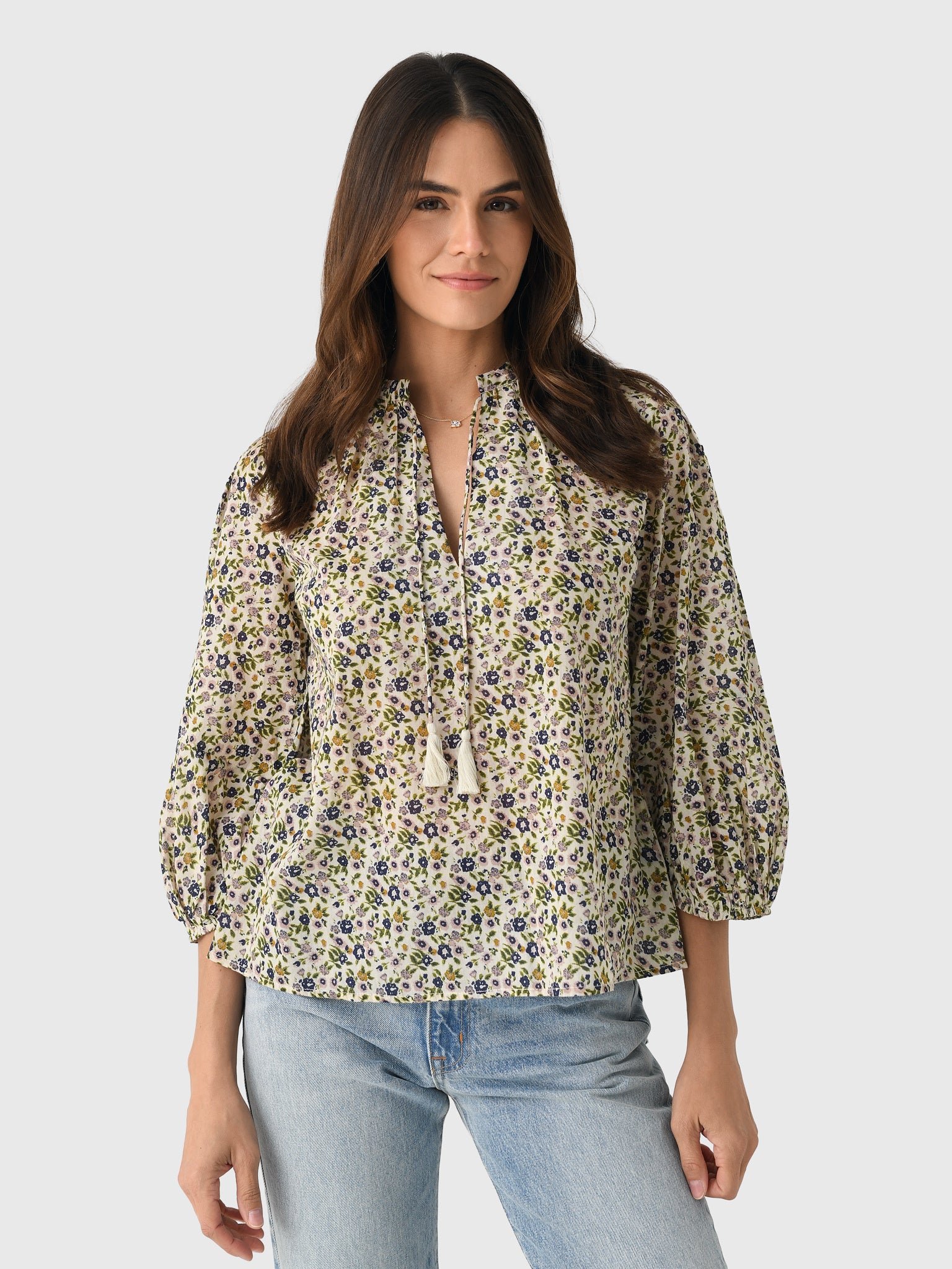 Cleobella Women's Belle Blouse - Saint Bernard