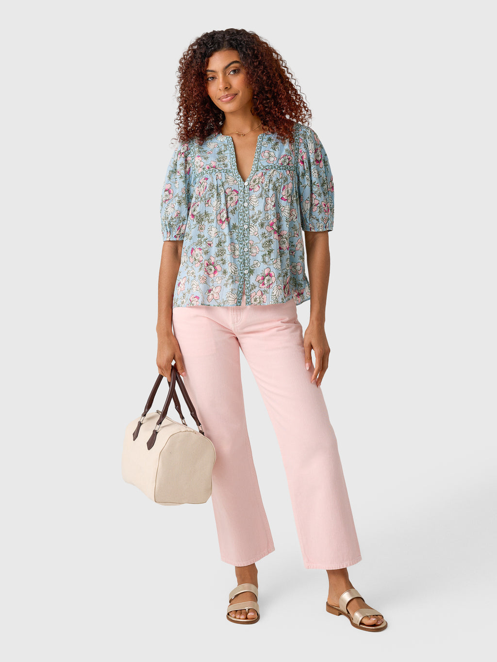Cleobella Women's Maisie Blouse - Saint Bernard