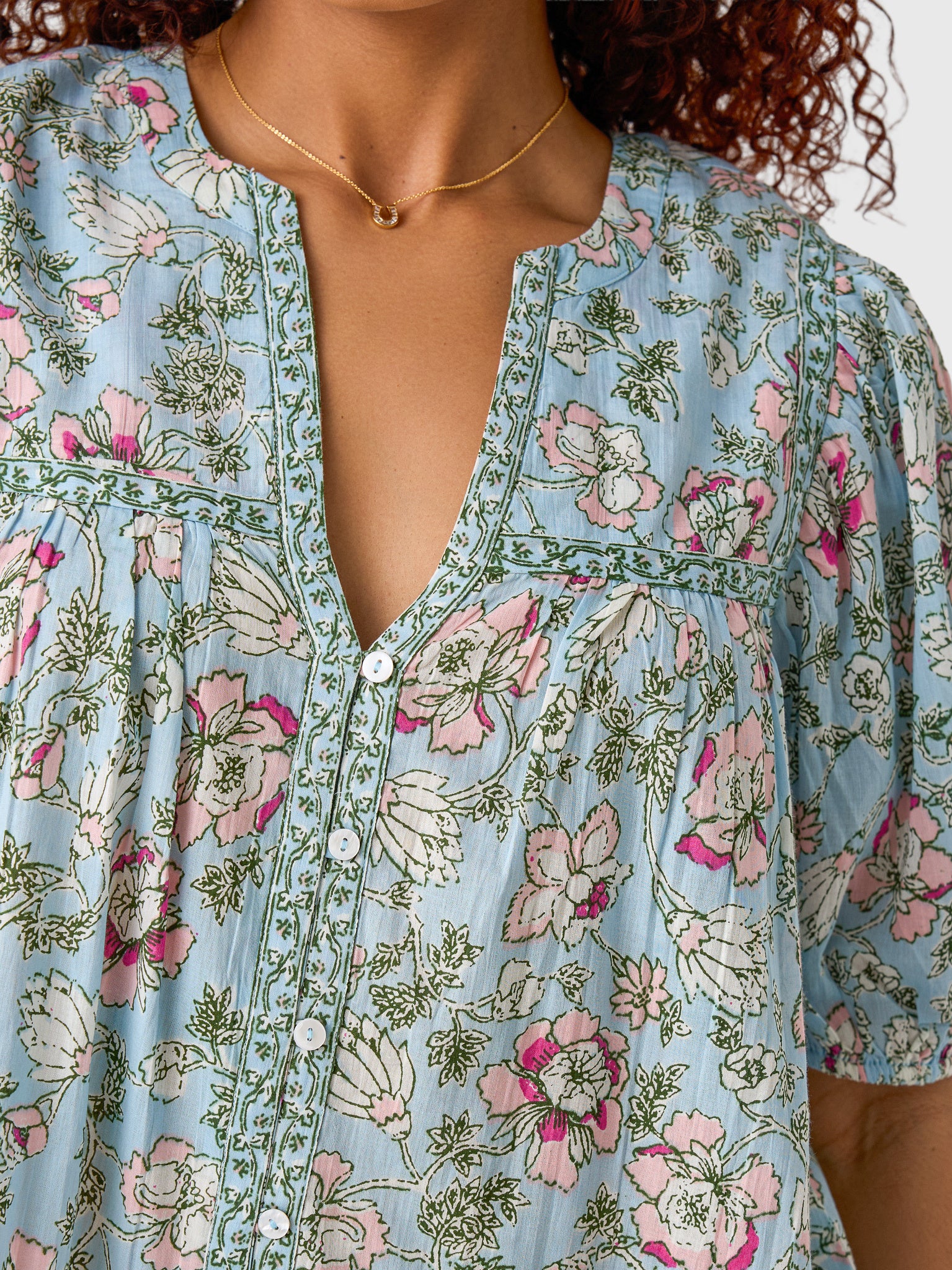 Cleobella Women's Maisie Blouse - Saint Bernard