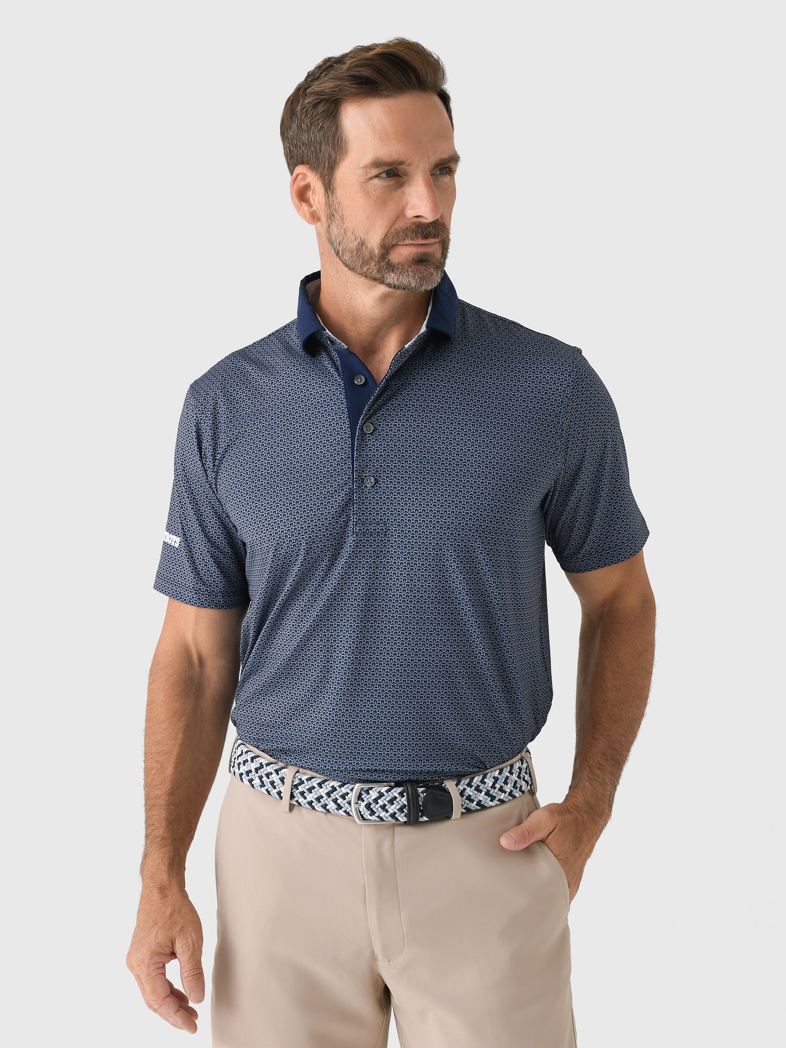 Greyson Men's Dallas Cowboys Jerry's World Polo - Saint Bernard