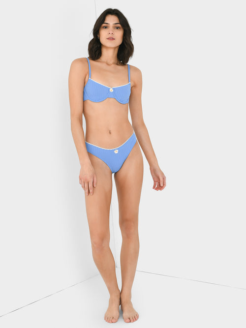 Solid + Striped Women's The Daphne Ribbed Bikini Bottom