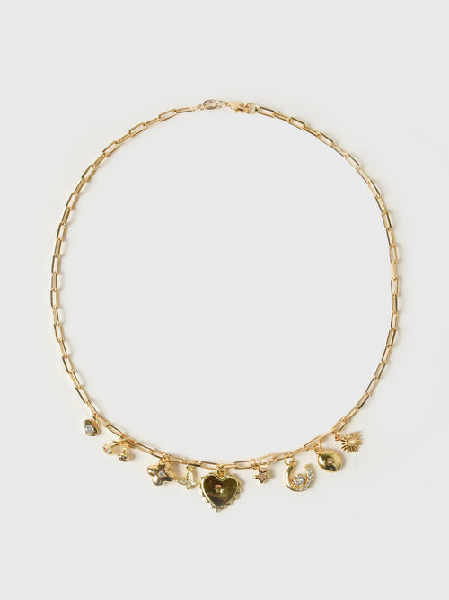 Alexa Leigh Colorful Charm Necklace