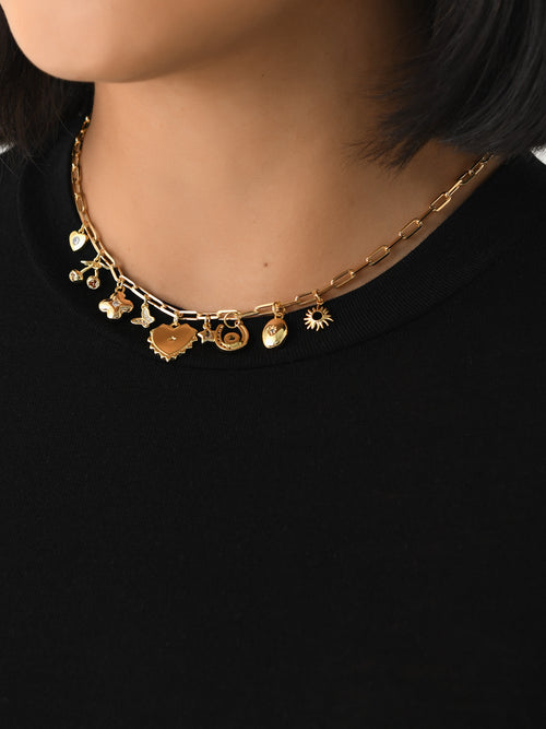 Alexa Leigh Colorful Charm Necklace