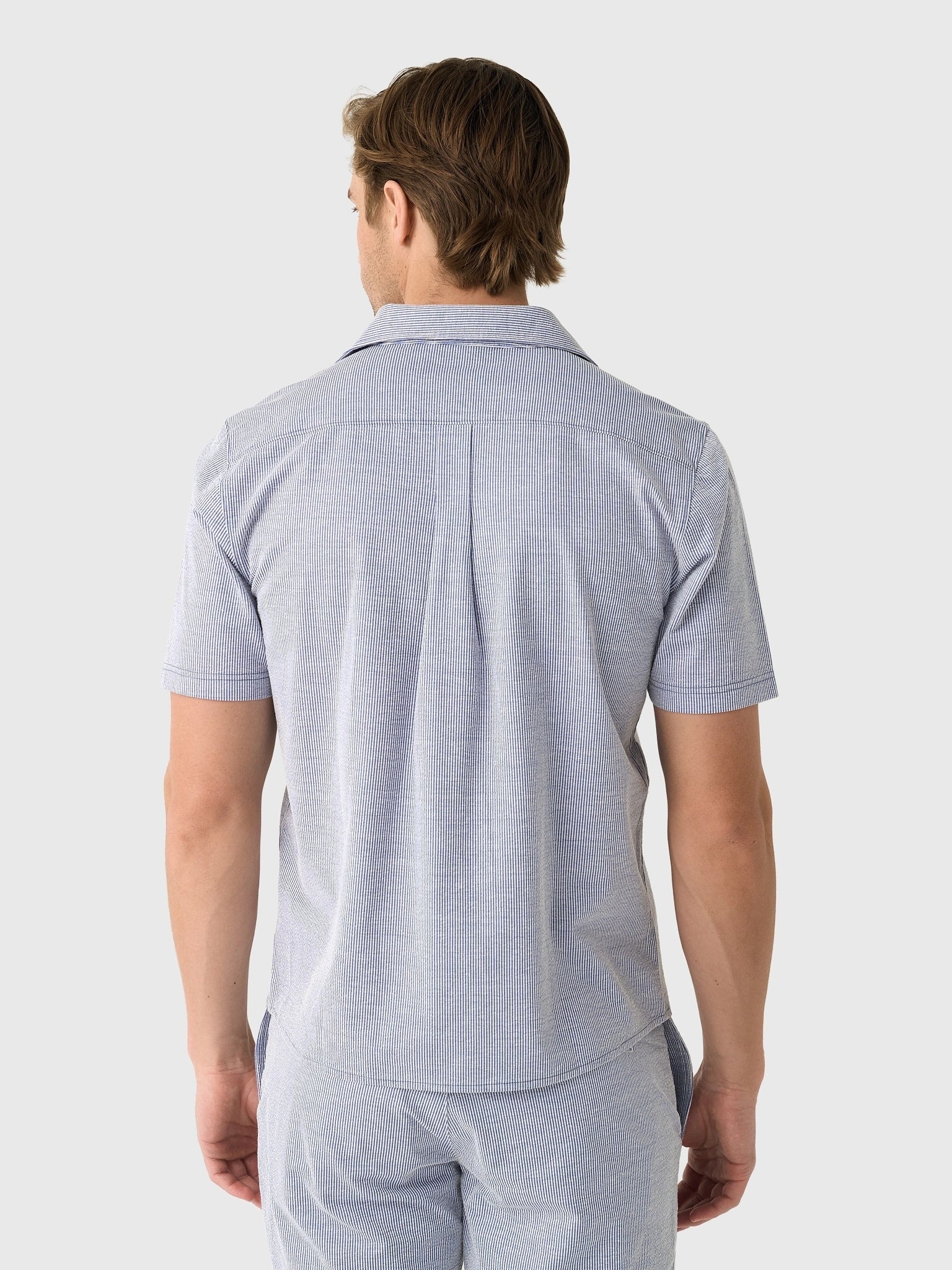 RYE51 Men's The Cole Short Sleeve Shirt - Saint Bernard