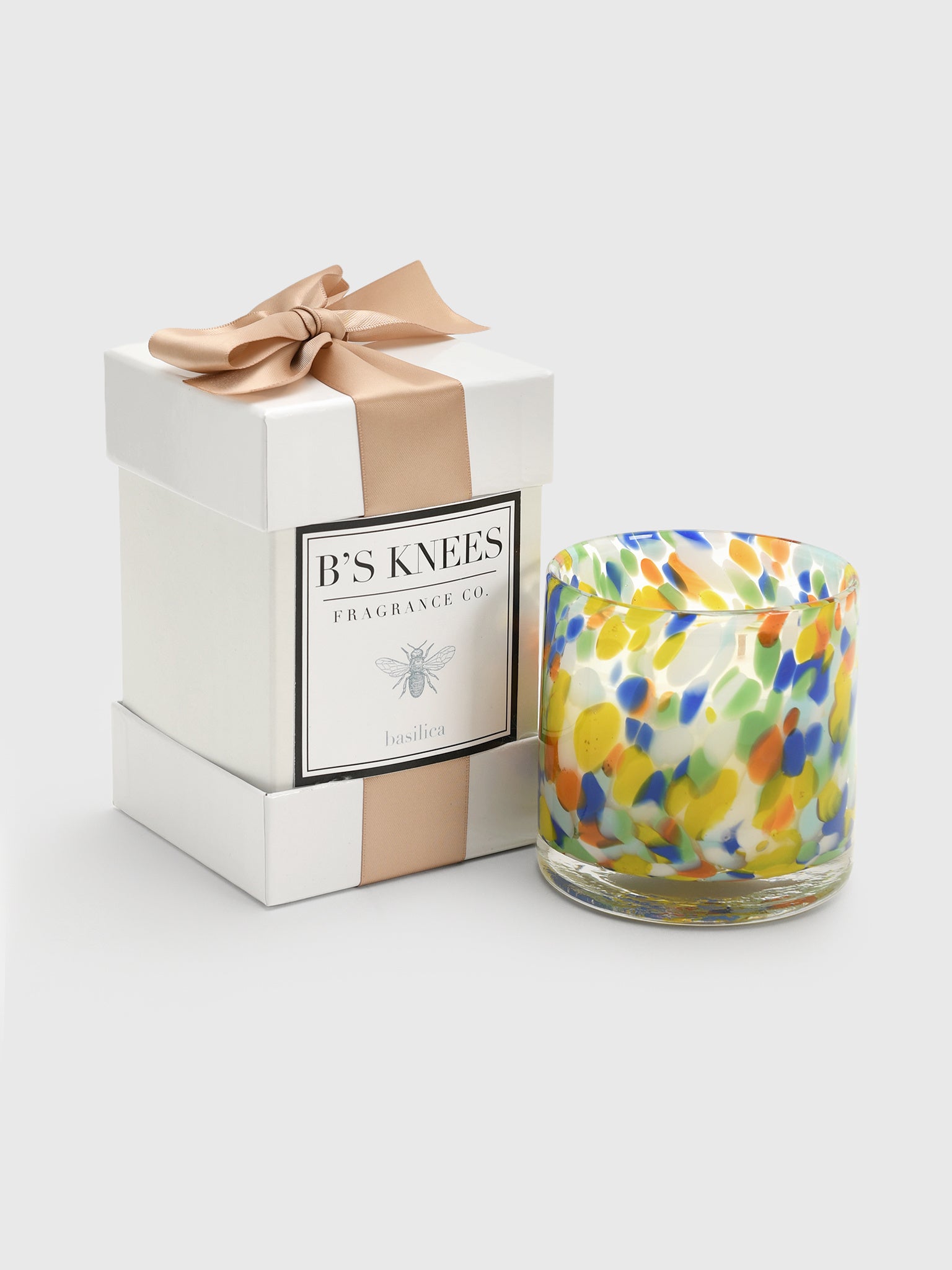 B's Knees Confetti 2-Wick Candle - Saint Bernard