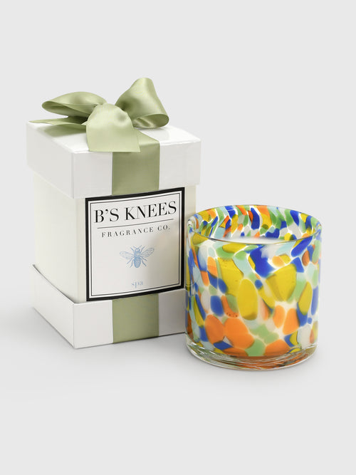B's Knees Confetti 2-Wick Candle - Saint Bernard