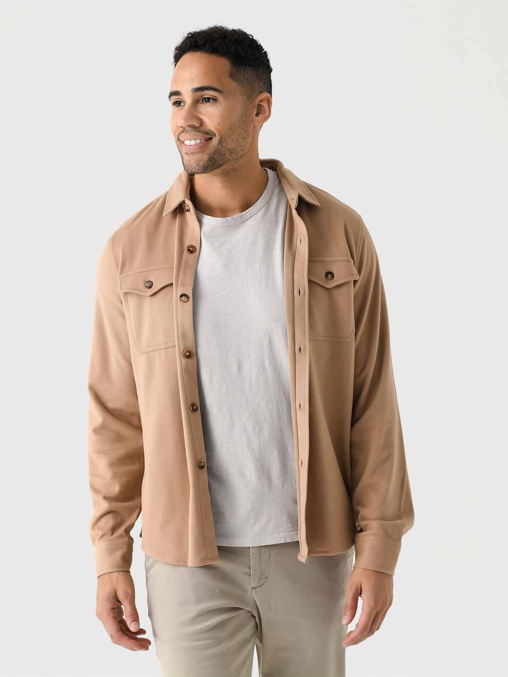 RYE51 Men's The Connor Shirt Jacket - Saint Bernard