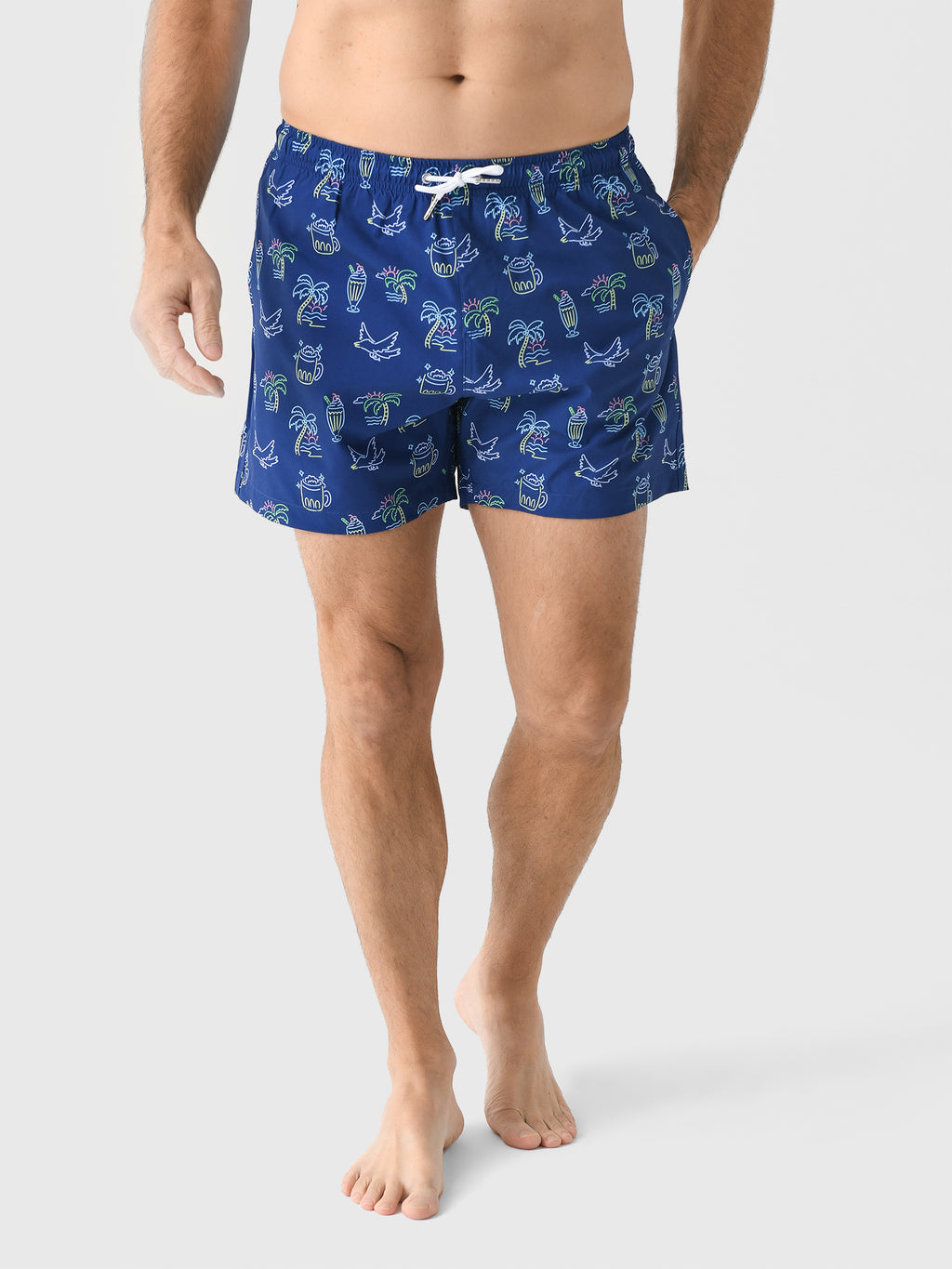 Bermies Men's Copacabana Swim Trunk - Saint Bernard