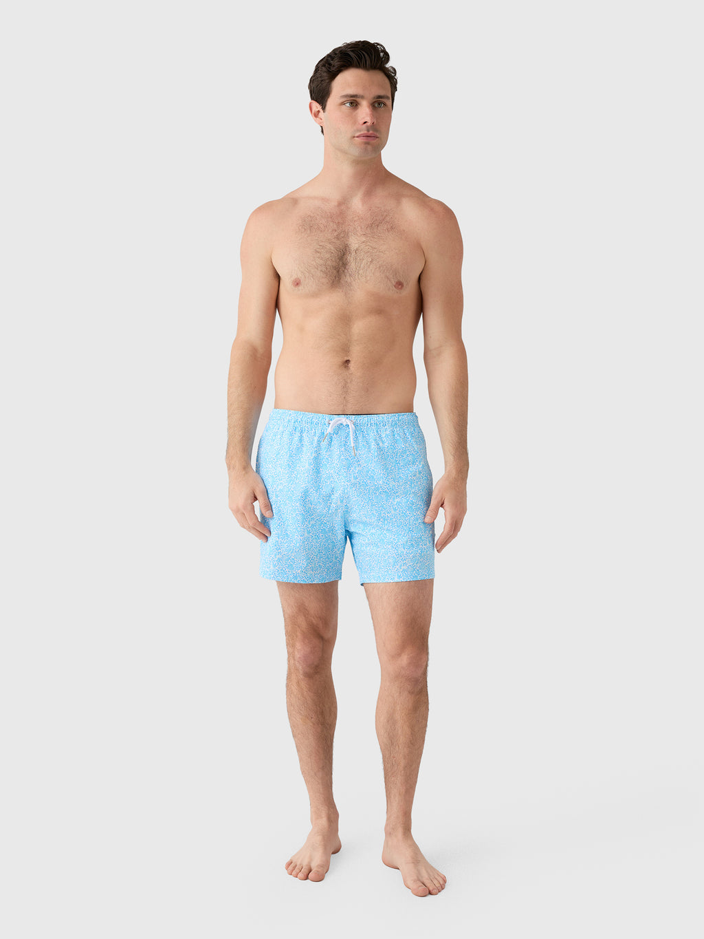 Bermies Men's Coral Way Swim Trunk - Saint Bernard