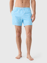 Bermies Men's Coral Way Swim Trunk - Saint Bernard