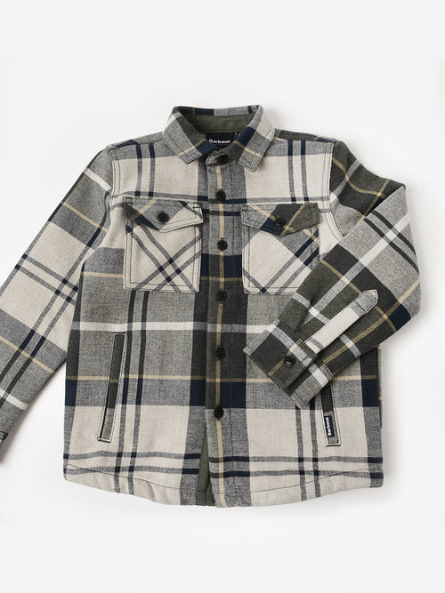 Barbour Boys' Tartan Overshirt