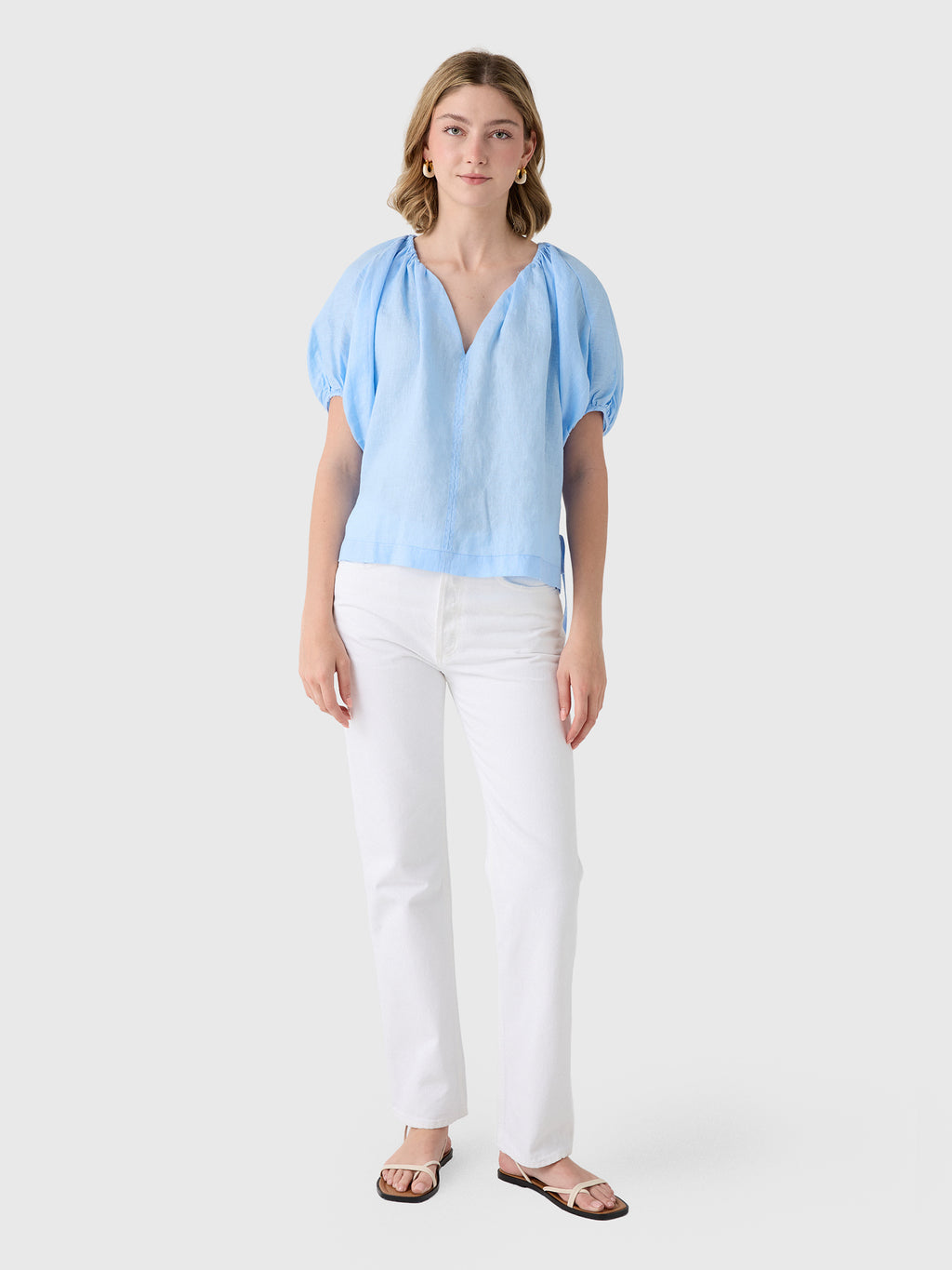 Velvet Women's Cosette Linen Top - Saint Bernard
