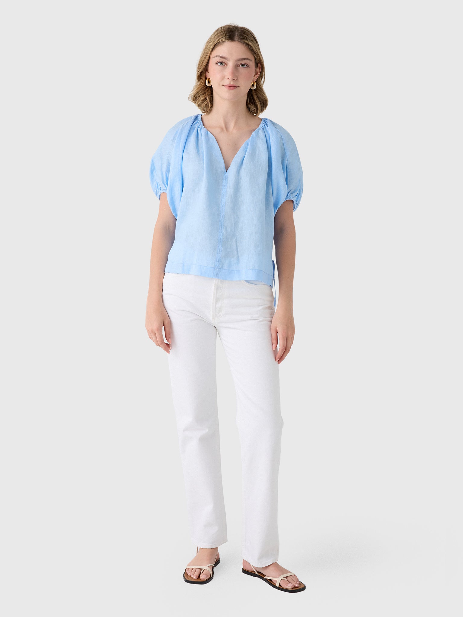 Velvet Women's Cosette Linen Top - Saint Bernard