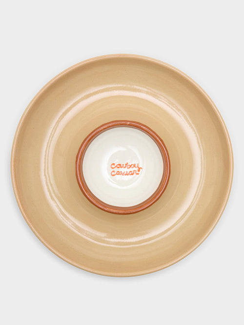 Caitlin Rounds Antiques Cowboy Caviar Platter