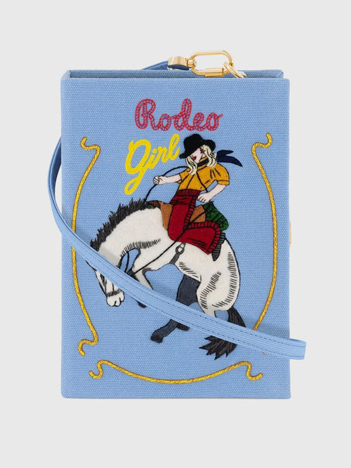 Olympia Le-Tan Rodeo Girl Strapped Book Clutch