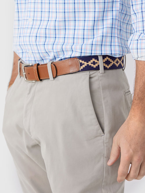 Santo Men's Guarda Pampas Woven Belt