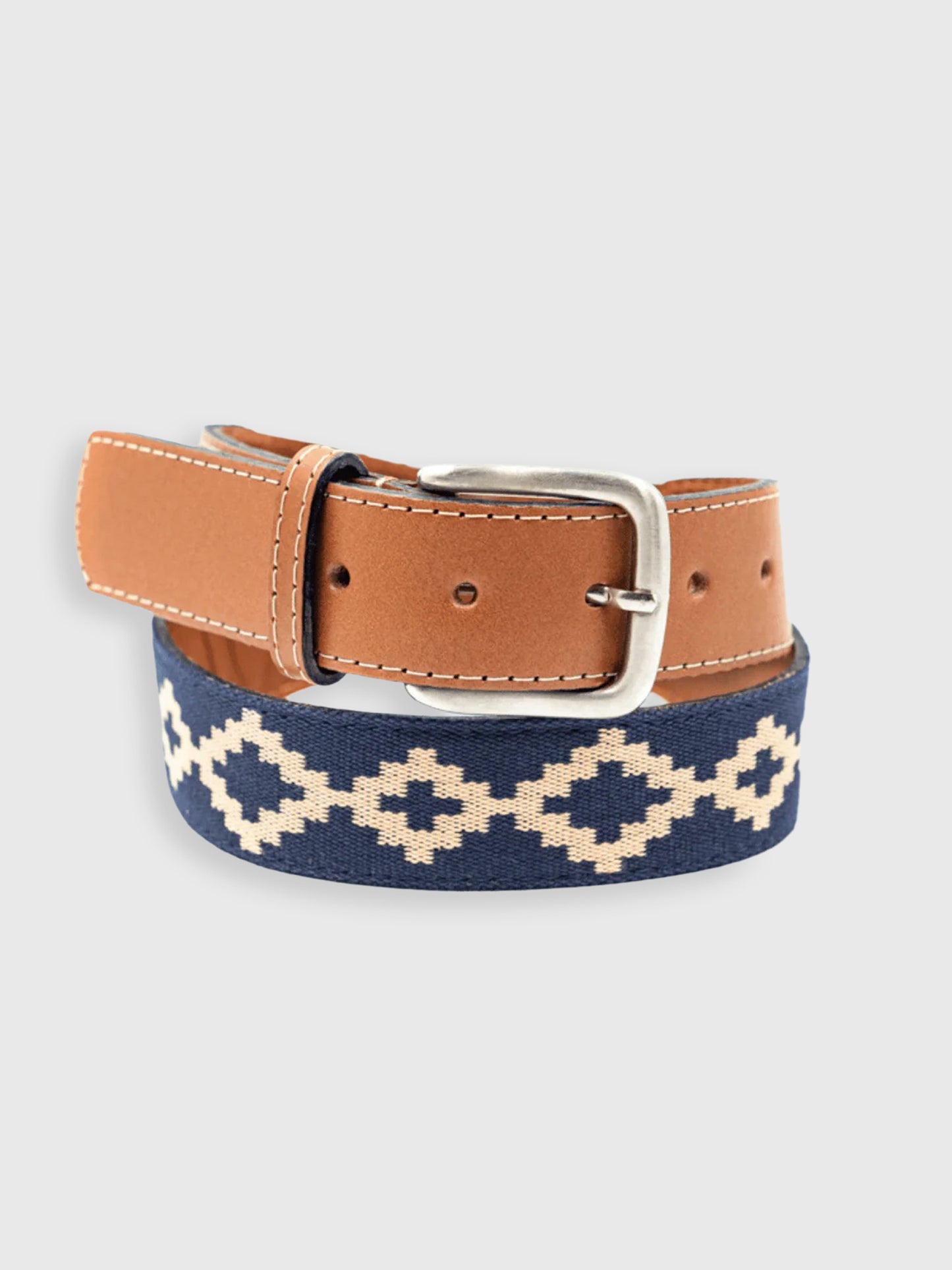 Santo Men's Guarda Pampas Woven Belt - Saint Bernard