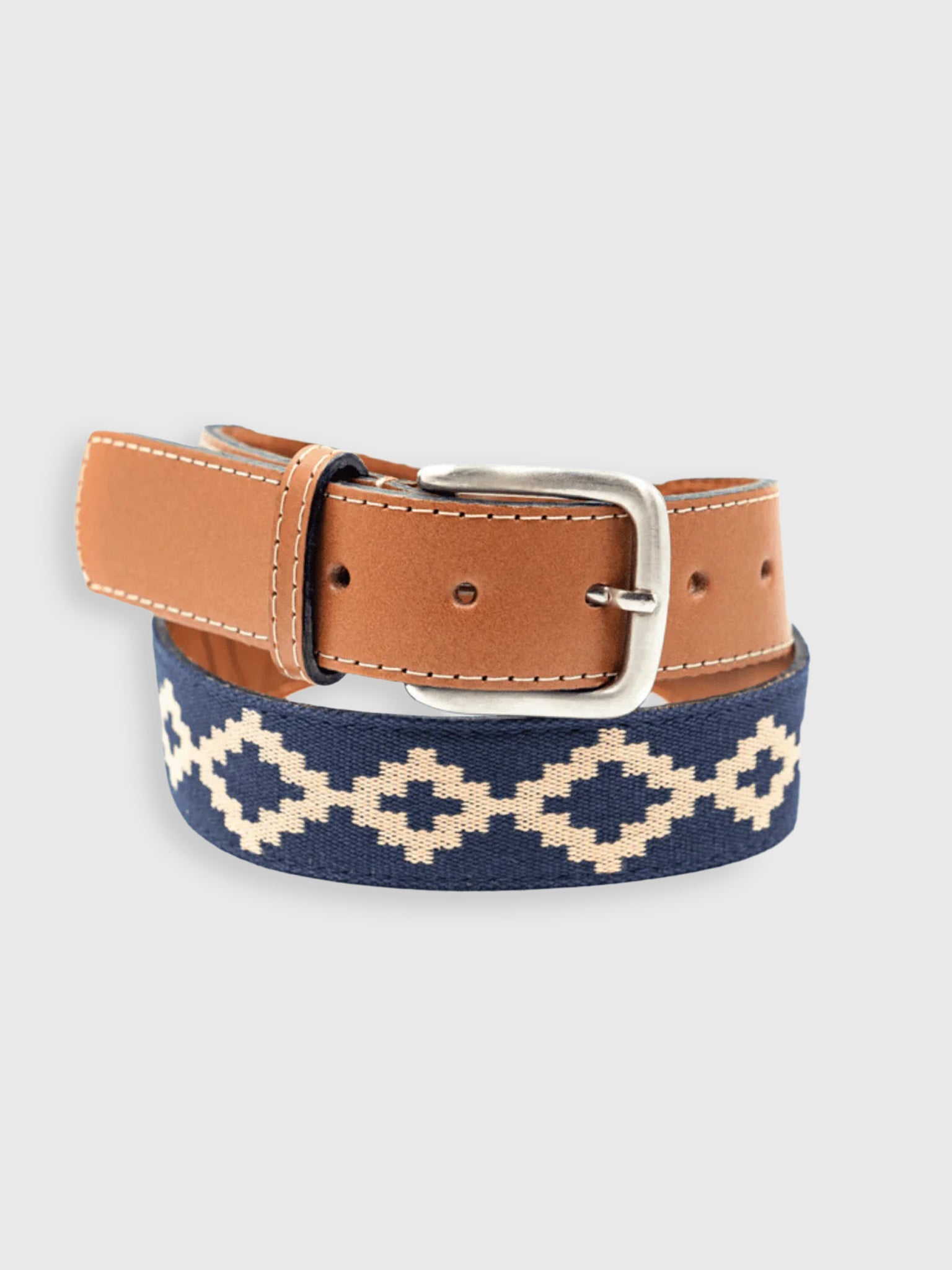 Santo Men's Guarda Pampas Woven Belt - Saint Bernard