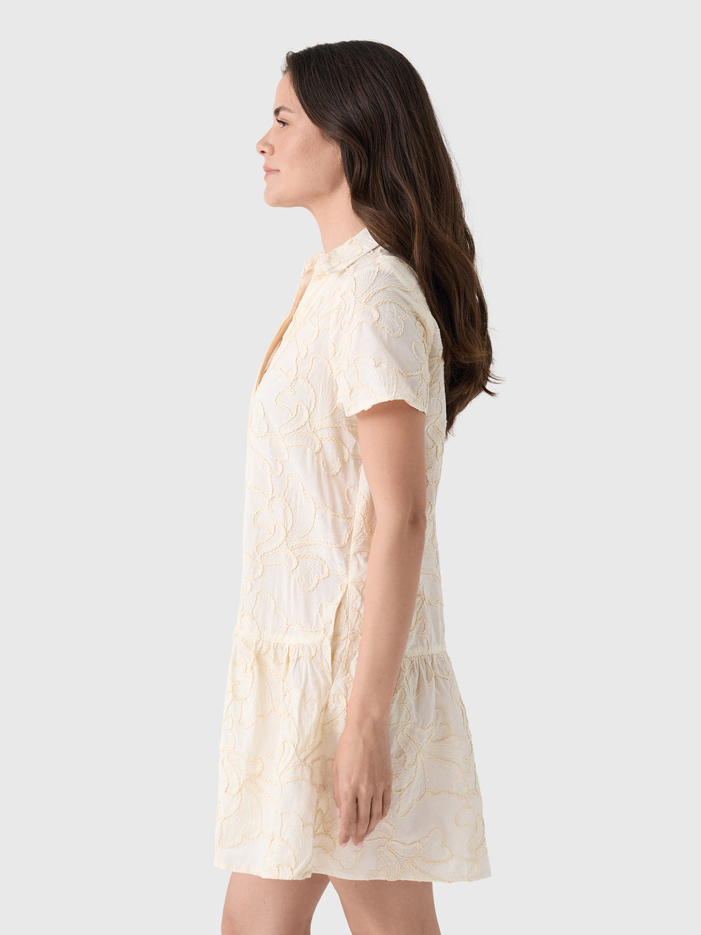 Brochu Walker Women's The Antibes Embroidered Dress - Saint Bernard