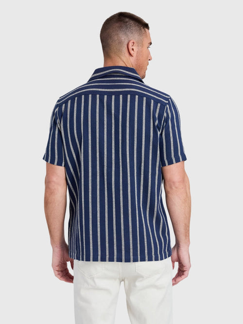 Rye51 Men's The Capri Striped Cabana Shirt