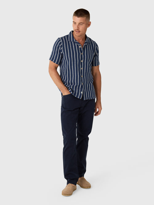 Rye51 Men's The Capri Striped Cabana Shirt