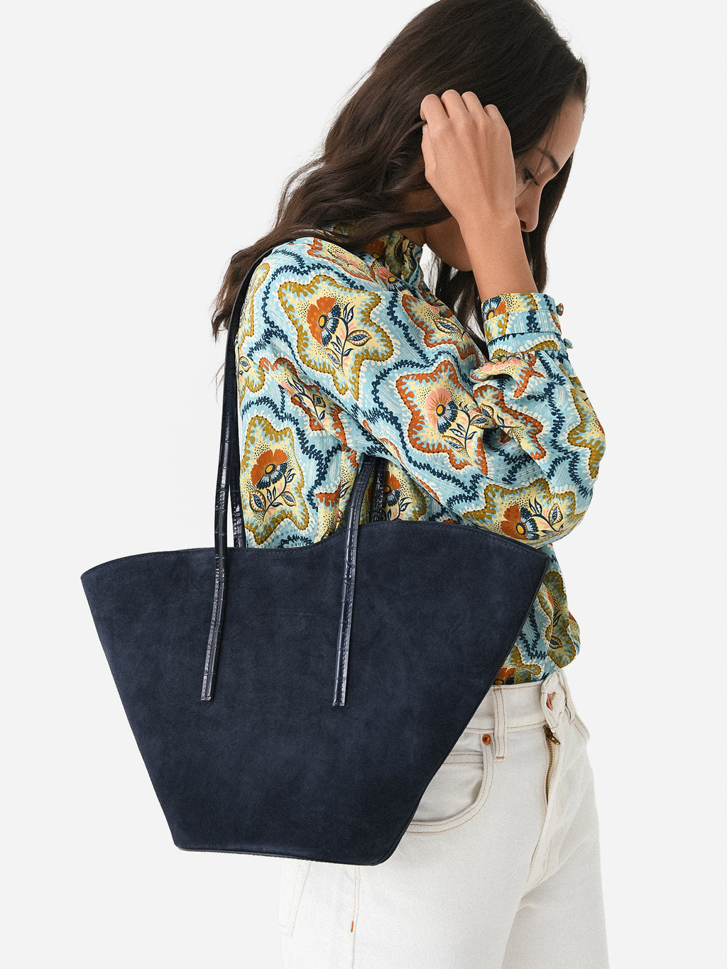 Little Liffner Small Soft Tulip Tote - Saint Bernard