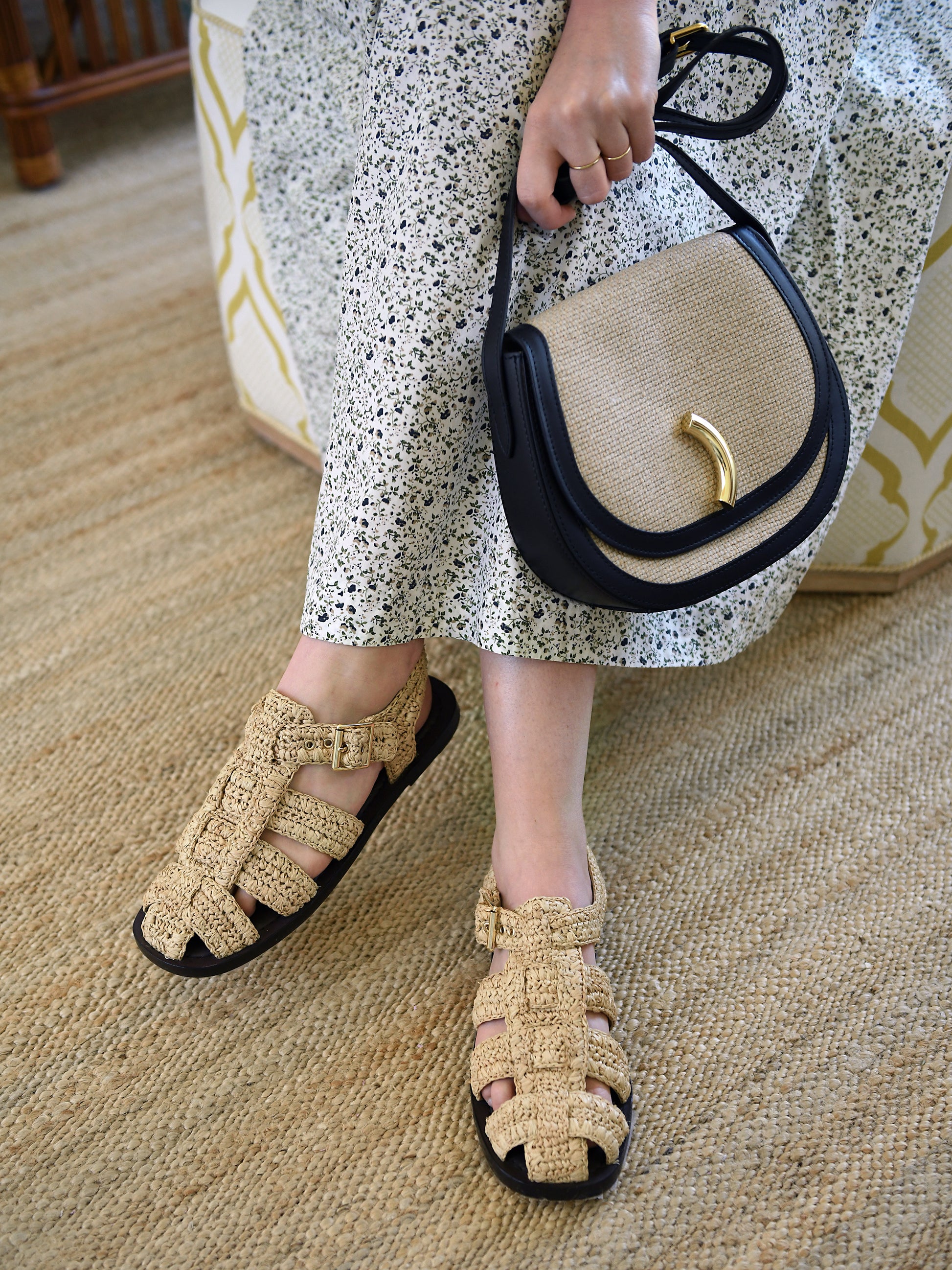 Little Liffner Maccheroni Saddle Bag - Saint Bernard